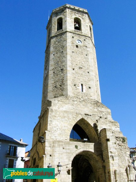 Puigcerdà - Campanar de Santa Maria (Foto: Albert Esteves, 2006) Puigcerdà - Campanar de Santa Maria