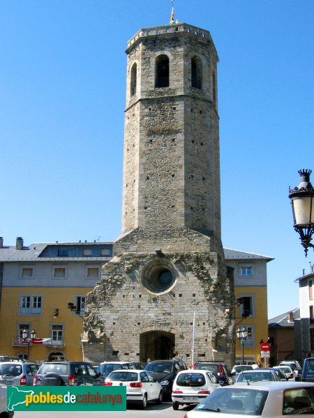 Puigcerdà - Campanar de Santa Maria (Foto: Albert Esteves, 2006) Puigcerdà - Campanar de Santa Maria