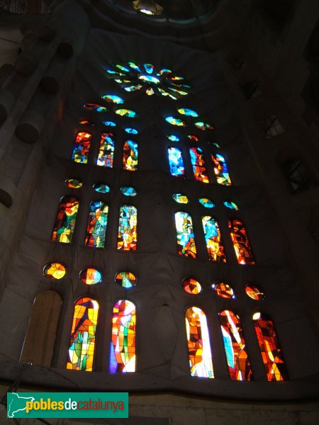 Barcelona - Sagrada Família, interior