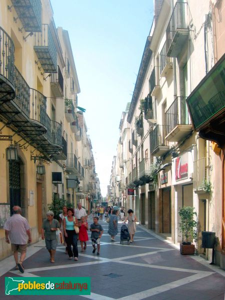 Vilanova i la Geltrú - Carrer Caputxins