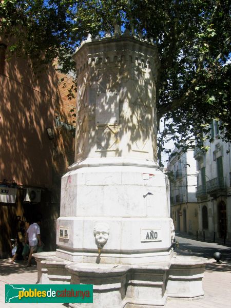 Vilanova i la Geltrú - Font de la plaça Miró