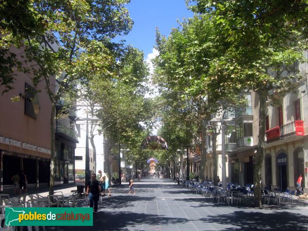 Vilanova i la Geltrú - La Rambla