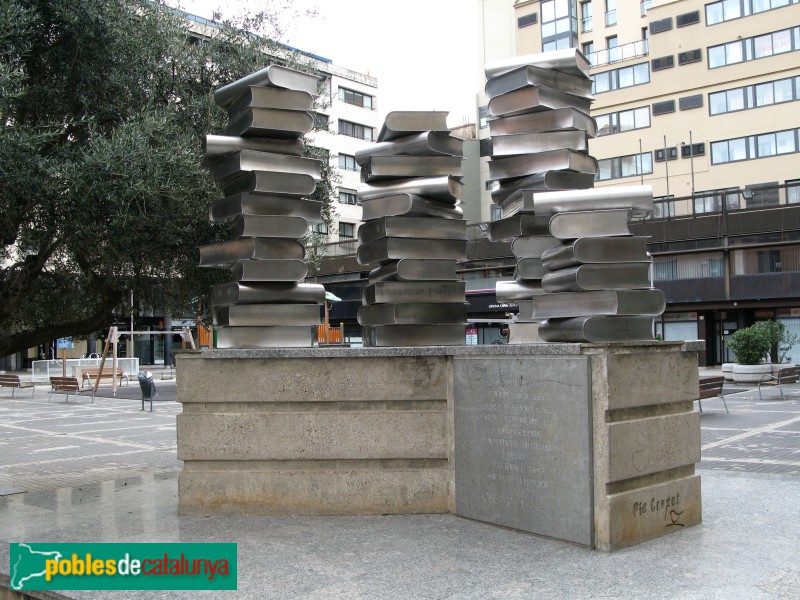 Girona - Monument a Josep Pla